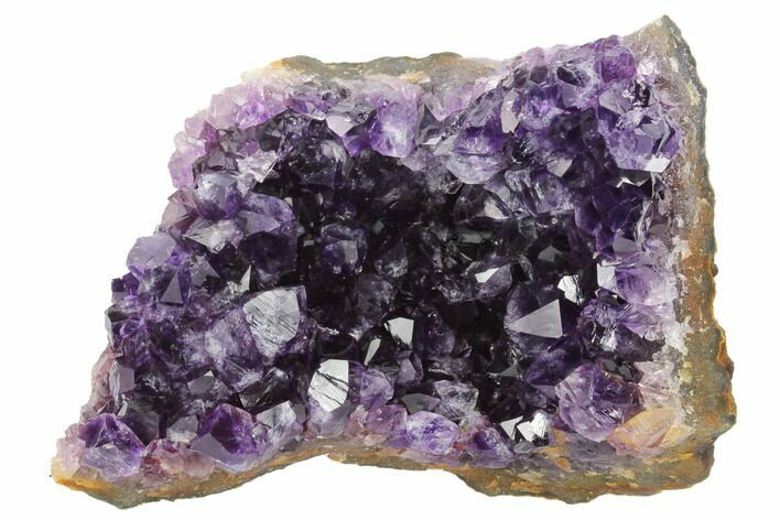 Dark Purple, Amethyst Crystal Cluster - Uruguay #122081